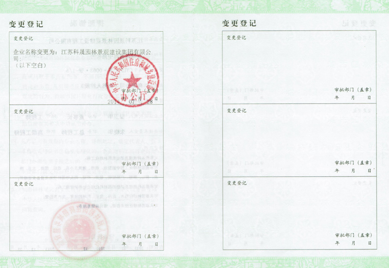 變更登記